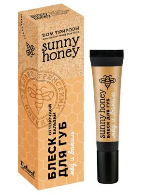 Бальзам для губ Sunny Honey мед и ваниль оттеночный